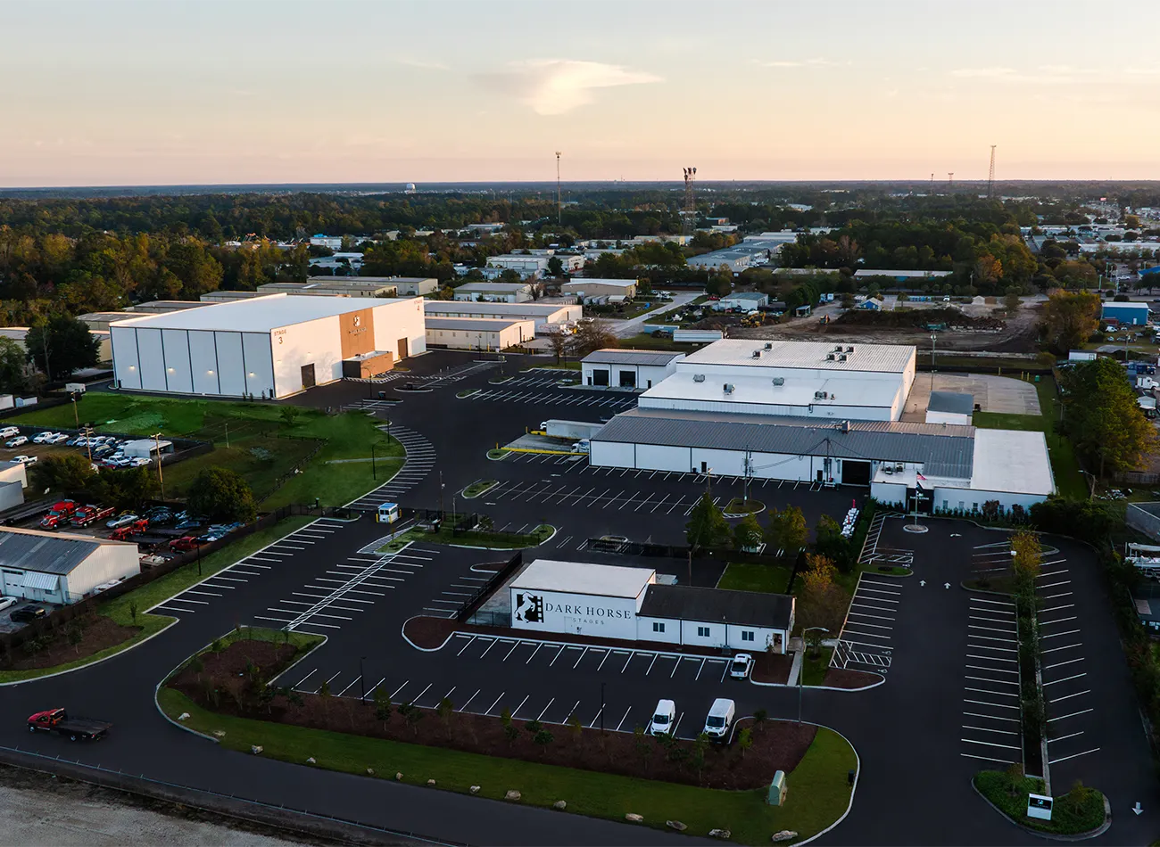view of all dark horse stages