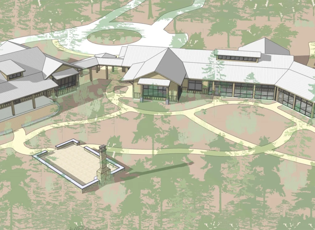 NC Coastal Federation Building rendering