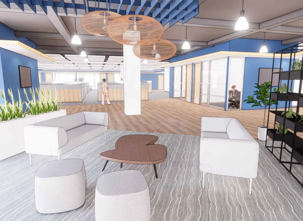 Truliant Headquarters interior rendering