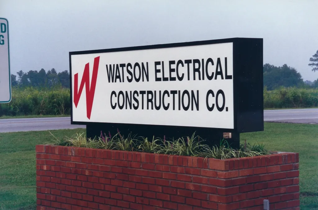 Watson signage circa 1980s