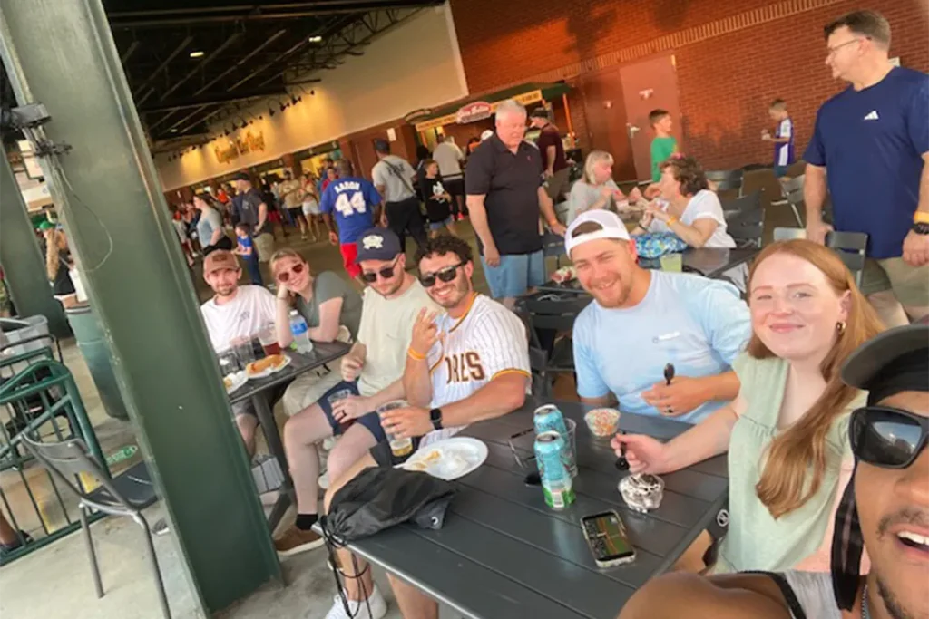 winston, NC baseball outing